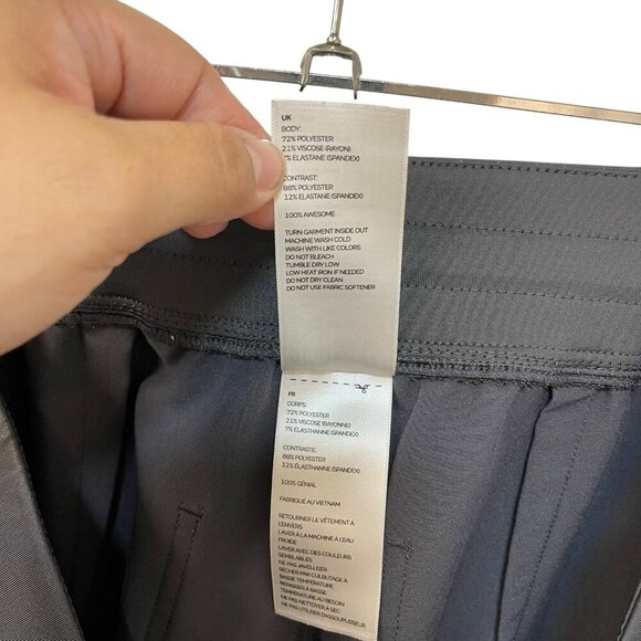 Figs High Waisted Yola Skinny Scrub Pants Medical Scrubs Pockets 3XL Tall Gray - Picture 8 of 10